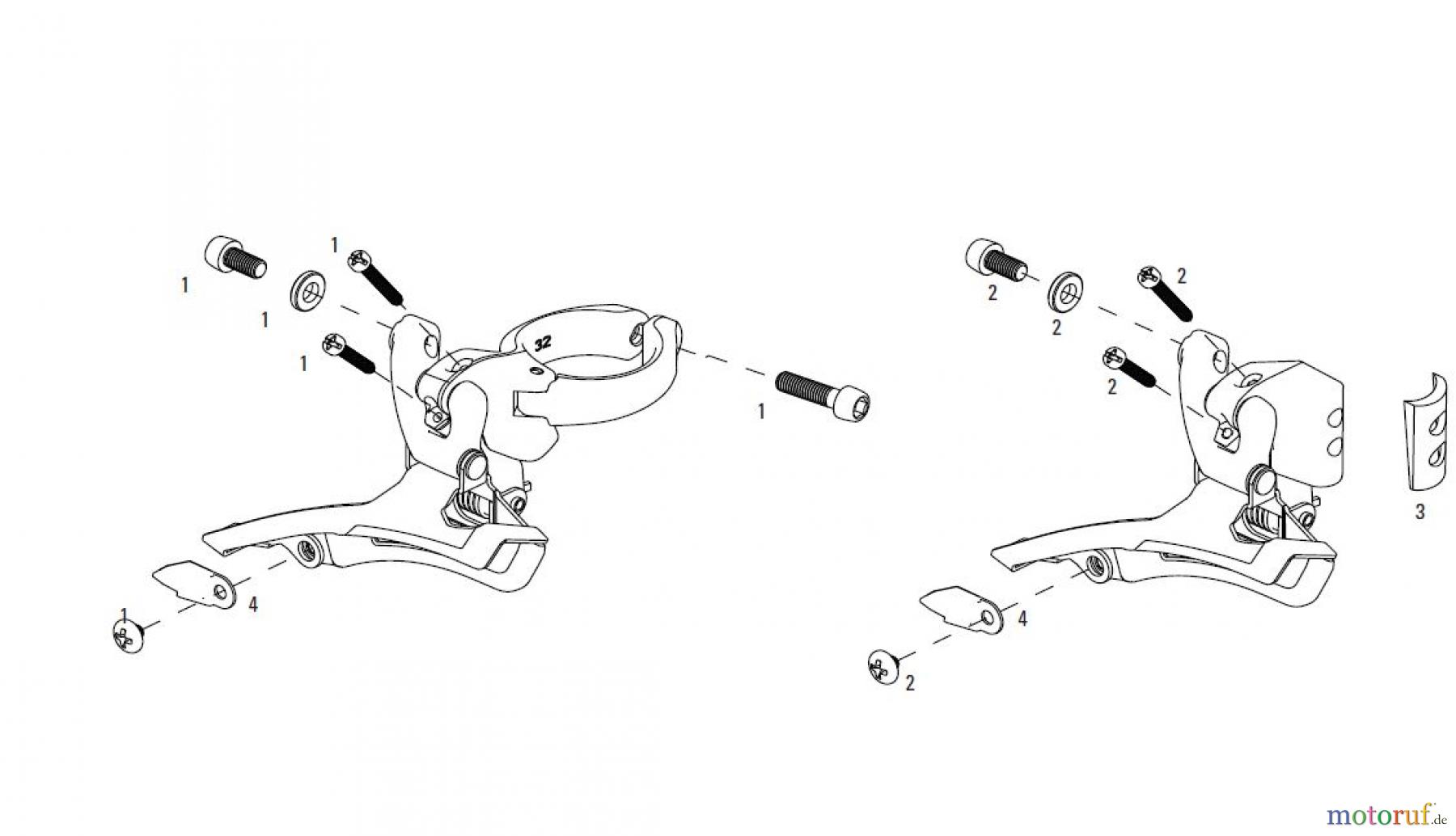  Sram Sram SRAM FORCE / SRAM RIVAL / SRAM APEX - FRONT DERAILLEUR (2007-2012)