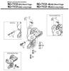 Shimano RD Rear Derailleur - Schaltwerk Spareparts RD-TY21-A-3445A