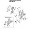 Shimano RD Rear Derailleur - Schaltwerk Spareparts RD-TZ30_2225