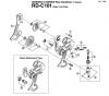 Shimano RD Rear Derailleur - Schaltwerk Spareparts RD-C101