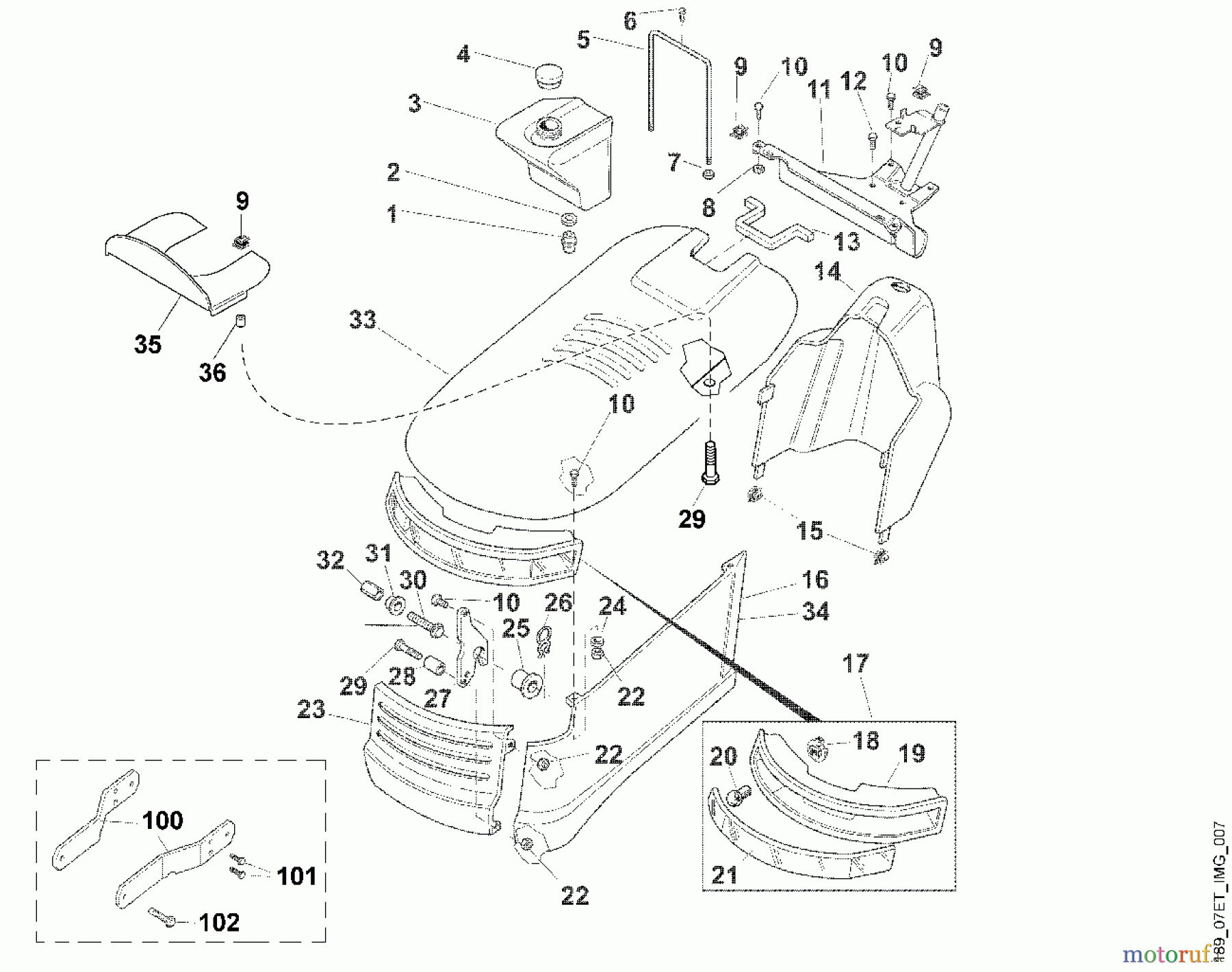  Viking Aufsitzmäher Aufsitzmäher MT 835 40