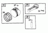 Wolf-Garten Quantum XM 45 2066075 (1999) Spareparts Piston, Connecting rod