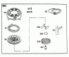 Wolf-Garten Quantum XM 45 2066075 (2002) Spareparts Recoil starter