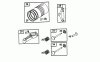 Wolf-Garten Sprint 40 2079000 (2003) Spareparts Piston, Connecting rod, Valves
