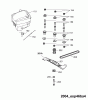 Wolf-Garten Esprit 46 BA 4605000 Series E (2004) Spareparts Blade, Blade adapter, Engine