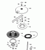 Wolf-Garten Premio 40 EKF 4026003 Series D (2004) Spareparts Kabelfix assembly 1