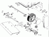 Wolf-Garten UV 32 E 3585000 Series D (2000) Spareparts Rotor, Wheels