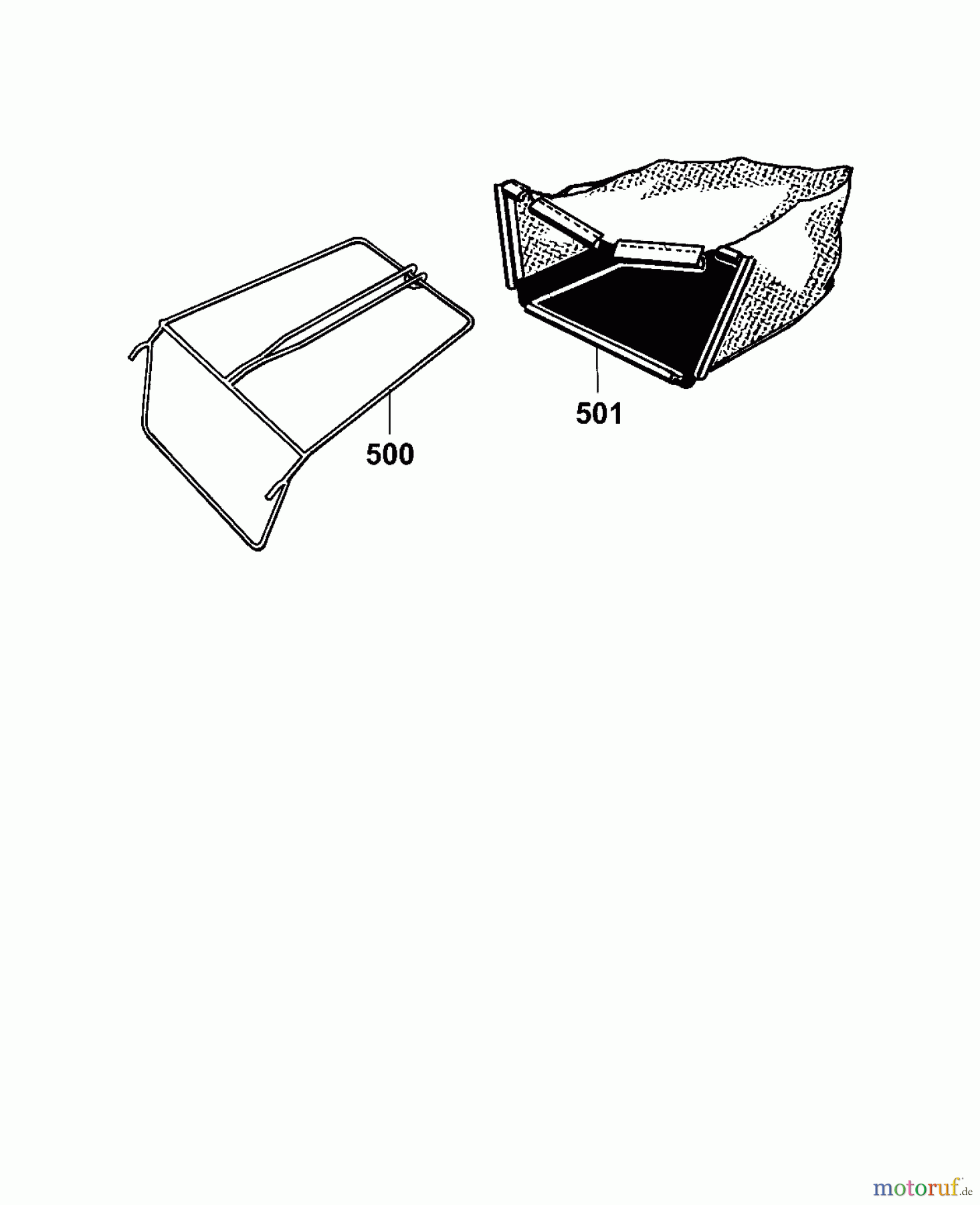  Wolf-Garten Groomer UL 33 E 3620003 Series G  (2007) Grass bag