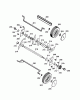 Wolf-Garten UV 30 EV 3630680 Series F (2007) Spareparts Rotor, Wheels