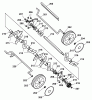 Wolf-Garten UV 30 EV 3630680 Series G, H (2008) Spareparts Rotor, Wheels