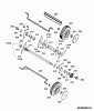 Wolf-Garten UV 34 E 3634680 Series D (2007) Spareparts Rotor, Wheels