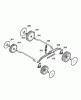 Wolf-Garten Compact plus 34 E 4904000 Series B (2006) Spareparts Height adjustment, Wheels