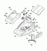 Wolf-Garten Compact plus 37 E 4907000 Series A (2005) Spareparts Deck housing