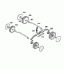 Wolf-Garten Compact plus 37 E 4907000 Series A (2005) Spareparts Height adjustment, Wheels