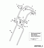 Wolf-Garten Compact plus 37 E 4907000 Series A (2005) Spareparts Handle