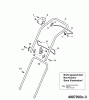 Wolf-Garten Compact plus 37 E 4907003 Series C, D (2007) Spareparts Handle