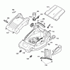 Wolf-Garten Compact plus 32 E 4913000 Series A (2006) Spareparts Deck housing