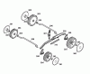 Wolf-Garten 2.37 EK 4917004 Series A (2006) Spareparts Height adjustment, Wheels