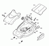 Wolf-Garten 2.37 XC 4917006 Series D (2007) Spareparts Deck housing