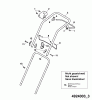 Wolf-Garten Power Edition 34 E 4924003 Series A (2005) Spareparts Handle