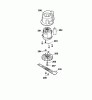 Wolf-Garten Power Edition 34 E 4924003 Series A (2005) Spareparts Electric motor, Blade