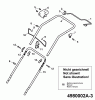 Wolf-Garten Power Edition 40 E-1 4980002 Series A (2009) Spareparts Handle