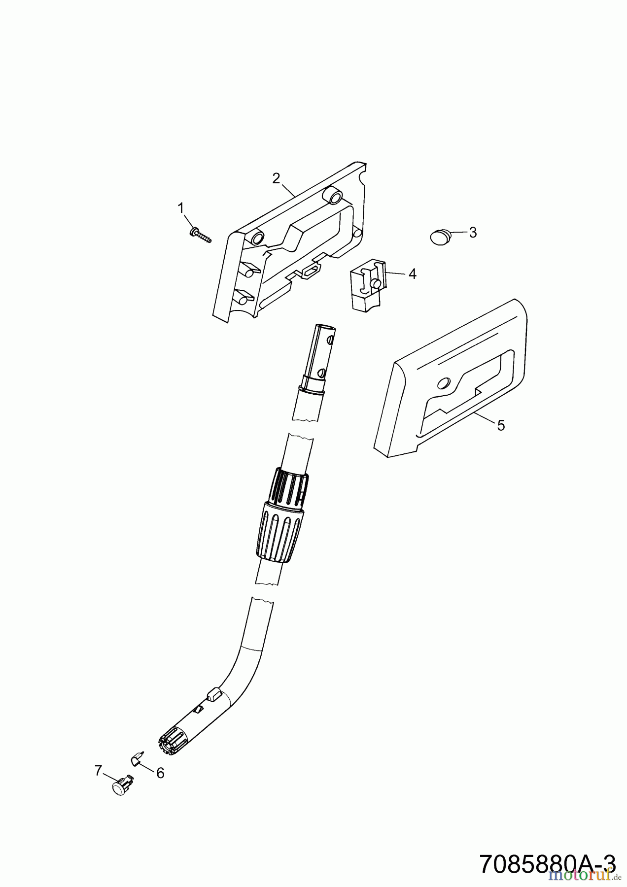  Wolf-Garten Vario handles for battery shears AC-TS 7095000  (2007) Vario handle