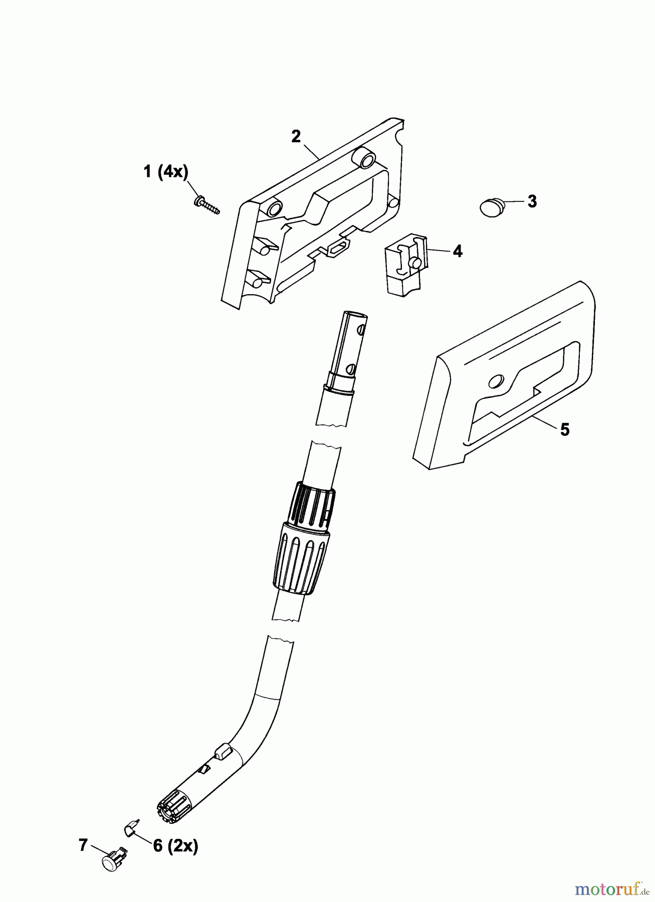  Wolf-Garten Battery shears Accu BS 80 7087683 Series A  (2007) Vario handle