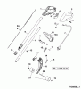 Wolf-Garten GT 850 7136000 Series C (2005) Spareparts Handle, Switch, Shaft