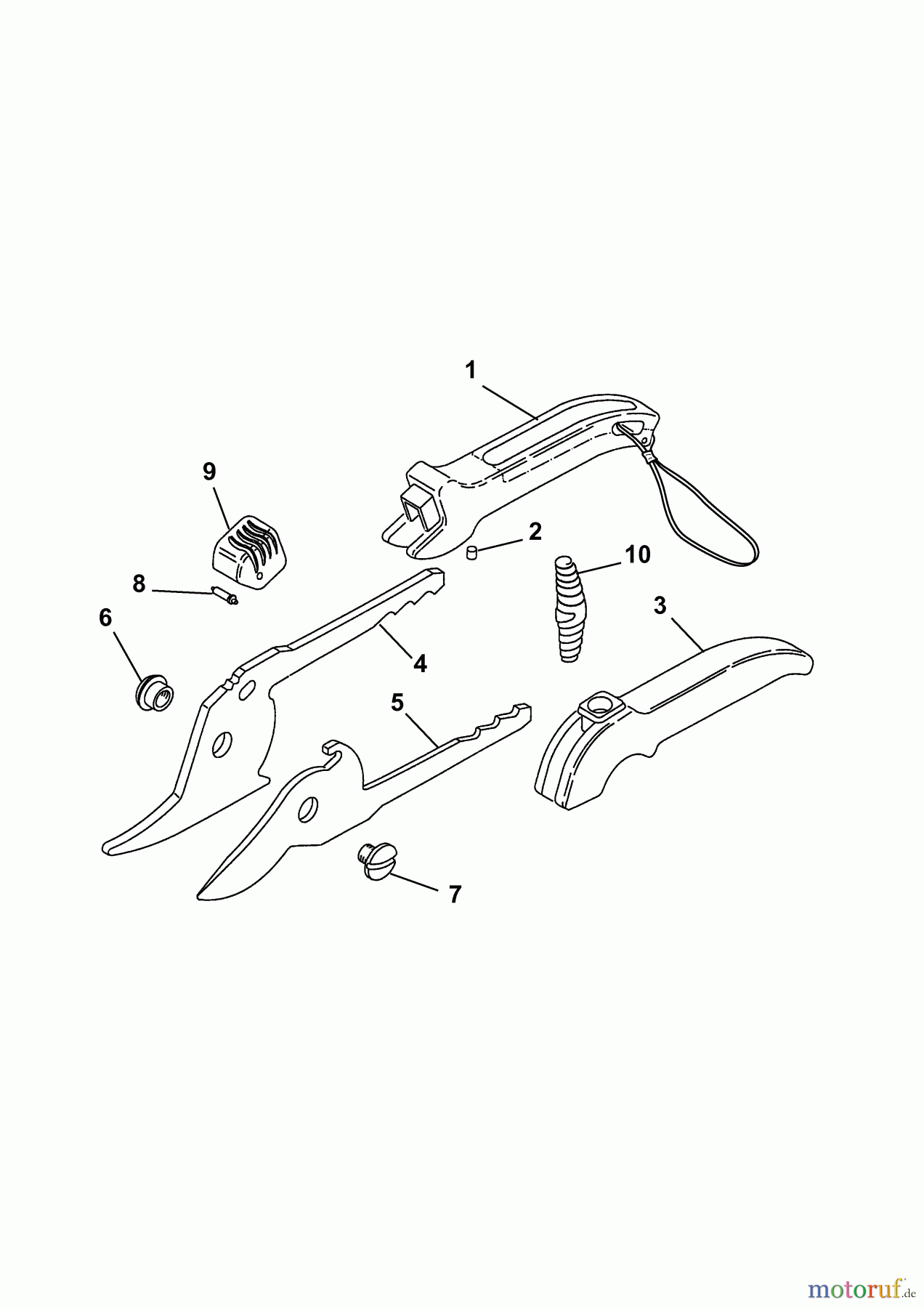  Wolf-Garten Secateurs (Bypass) OG-N 7236003  (2008) Basic machine