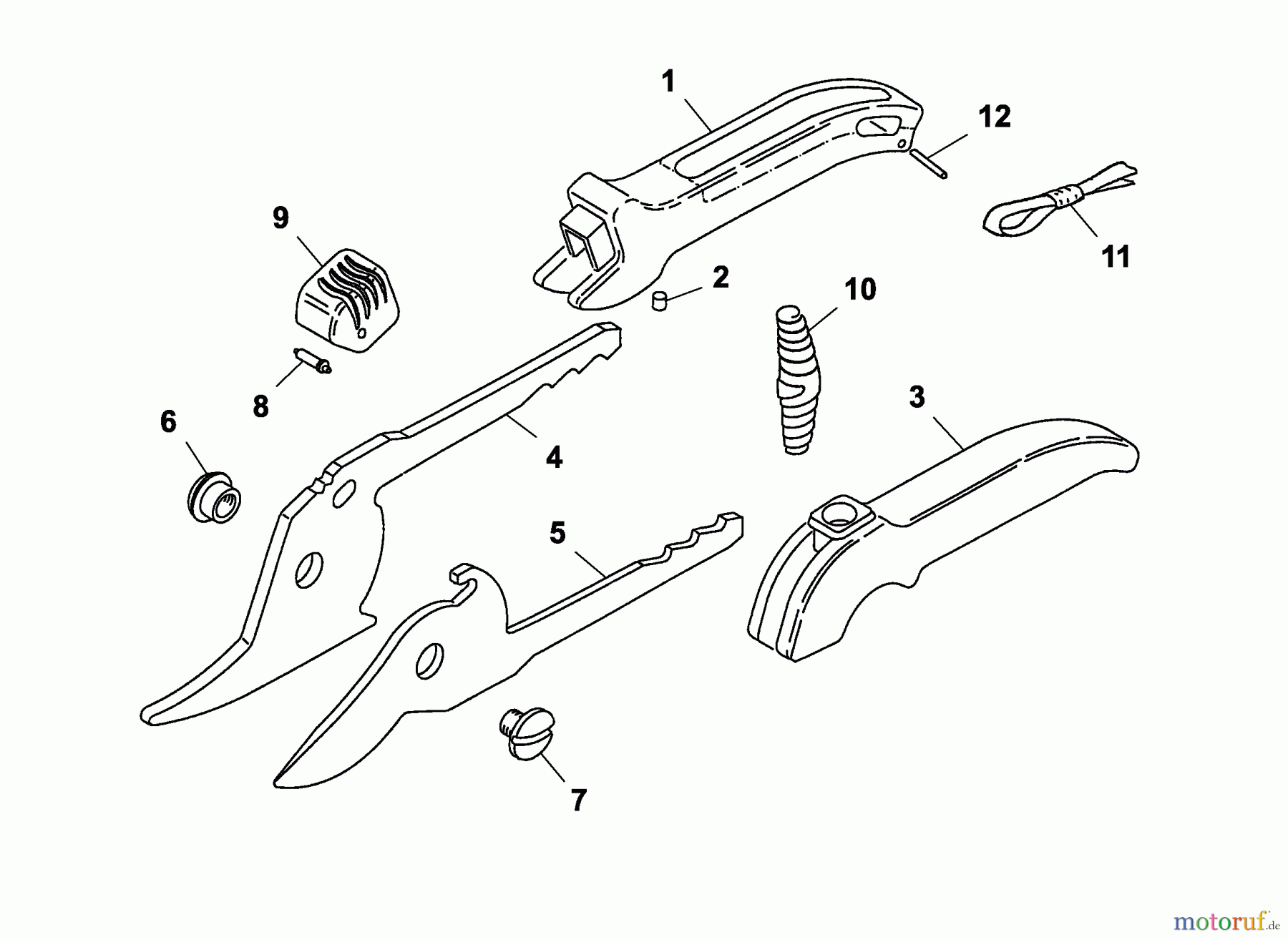  Wolf-Garten Secateurs (Bypass) OG-N 7236003  (2005) Basic machine