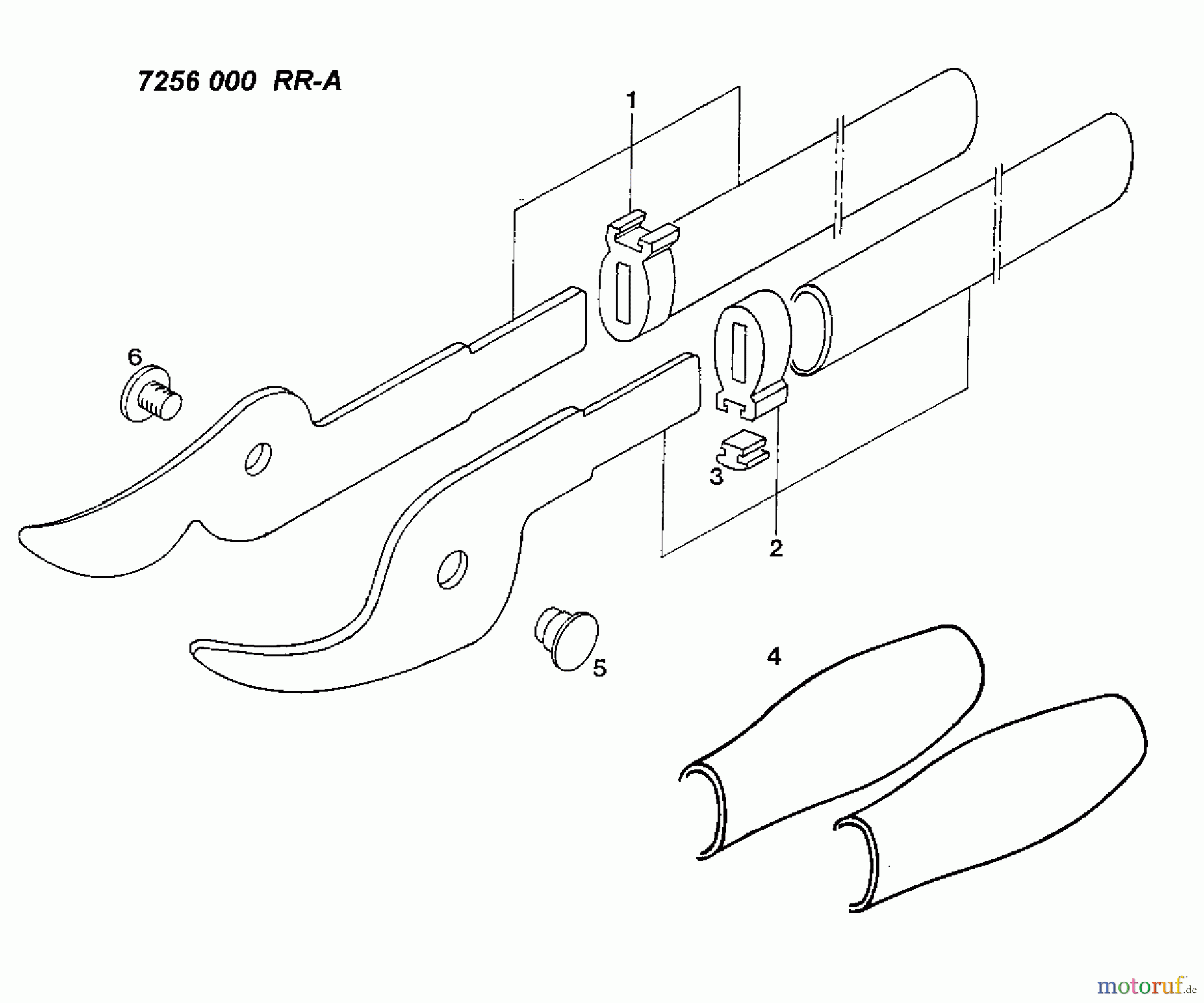  Wolf-Garten Loppers RR-A 7256000  (1997) Basic machine