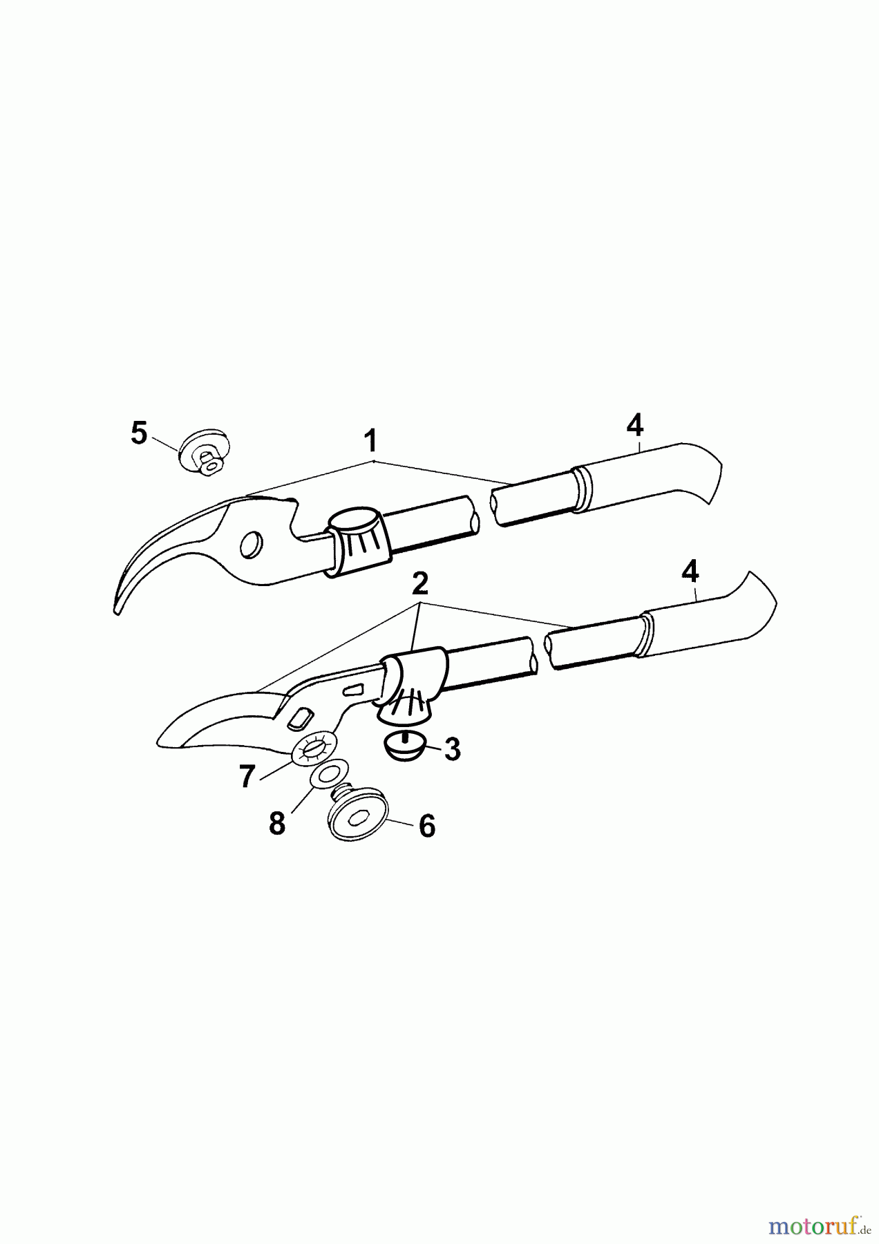  Wolf-Garten Loppers (Bypass) RR-A 7256000  (2008) Basic machine