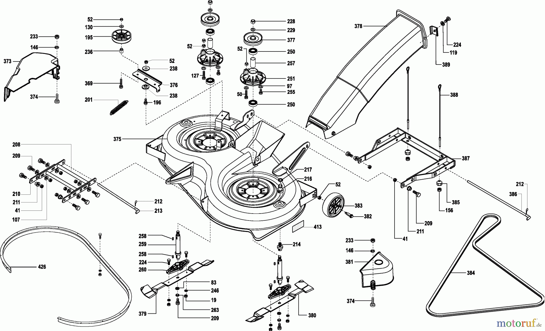  Dolmar Rasentraktoren TM-102.17 H TM-102.17 H (2002) 7  SCHNEIDWERKZEUG