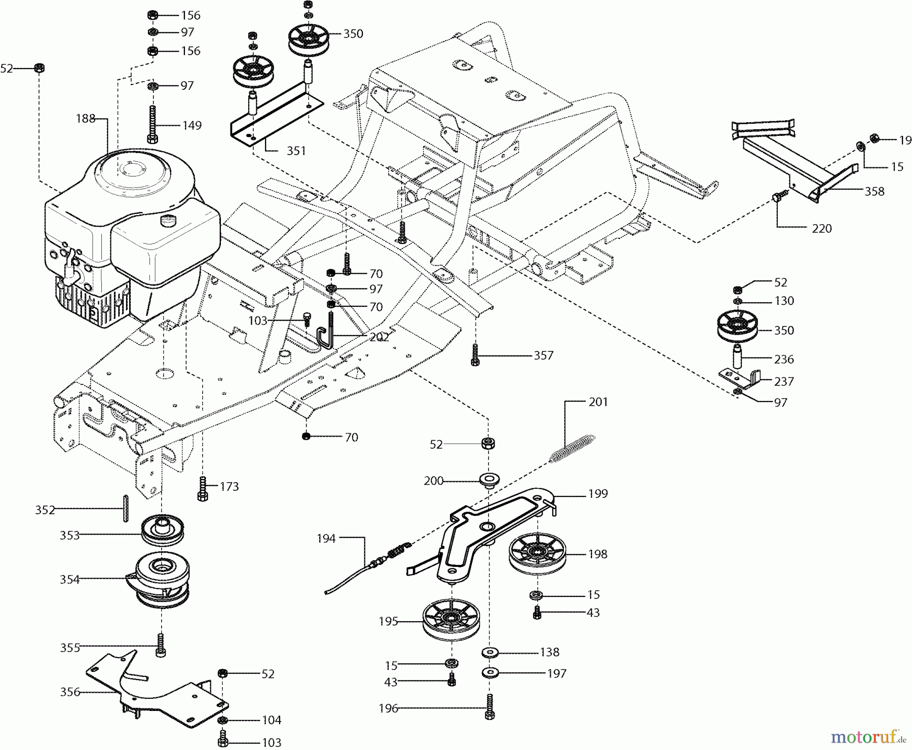  Dolmar Rasentraktoren TM-102.13 TM-102.13 (2003) 5  MOTOR