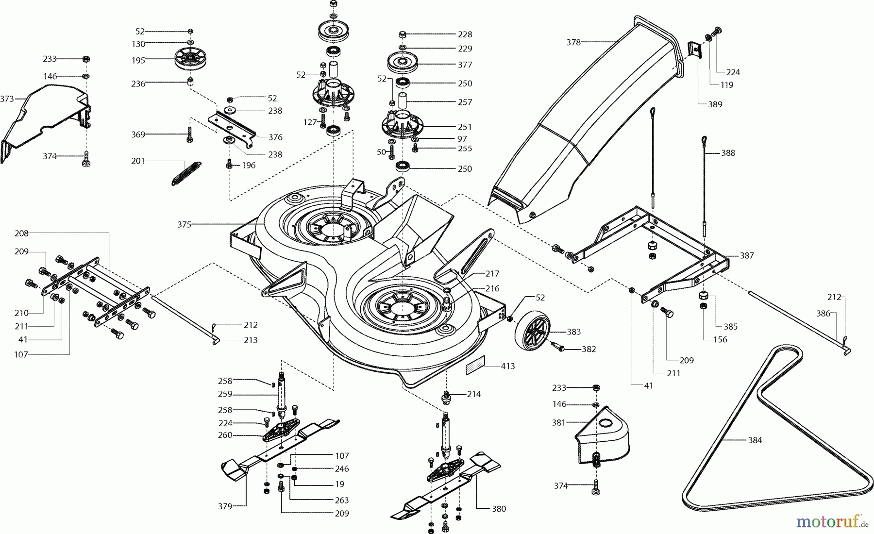  Dolmar Rasentraktoren TM-102.13 TM-102.13 (2003) 7  SCHNEIDWERKZEUG