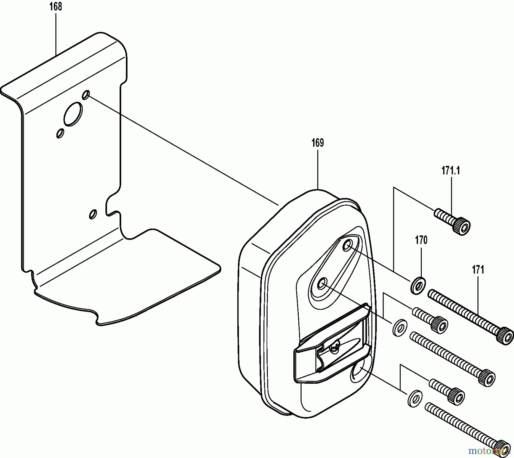  Dolmar Blasgeräte Benzin PB-7600.4 9  Schalldämpfer