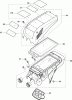 Dolmar Benzin PC6114 Spareparts 2  Abdeckhaube, Luftfilter