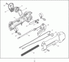 Dolmar Benzin 4-Takt MS-256.4 C (USA) Spareparts 2  Bedienungshandgriff kpl.