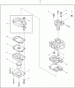 Dolmar Benzin 4-Takt MS-256.4 C (USA) Spareparts 4  Vergaser