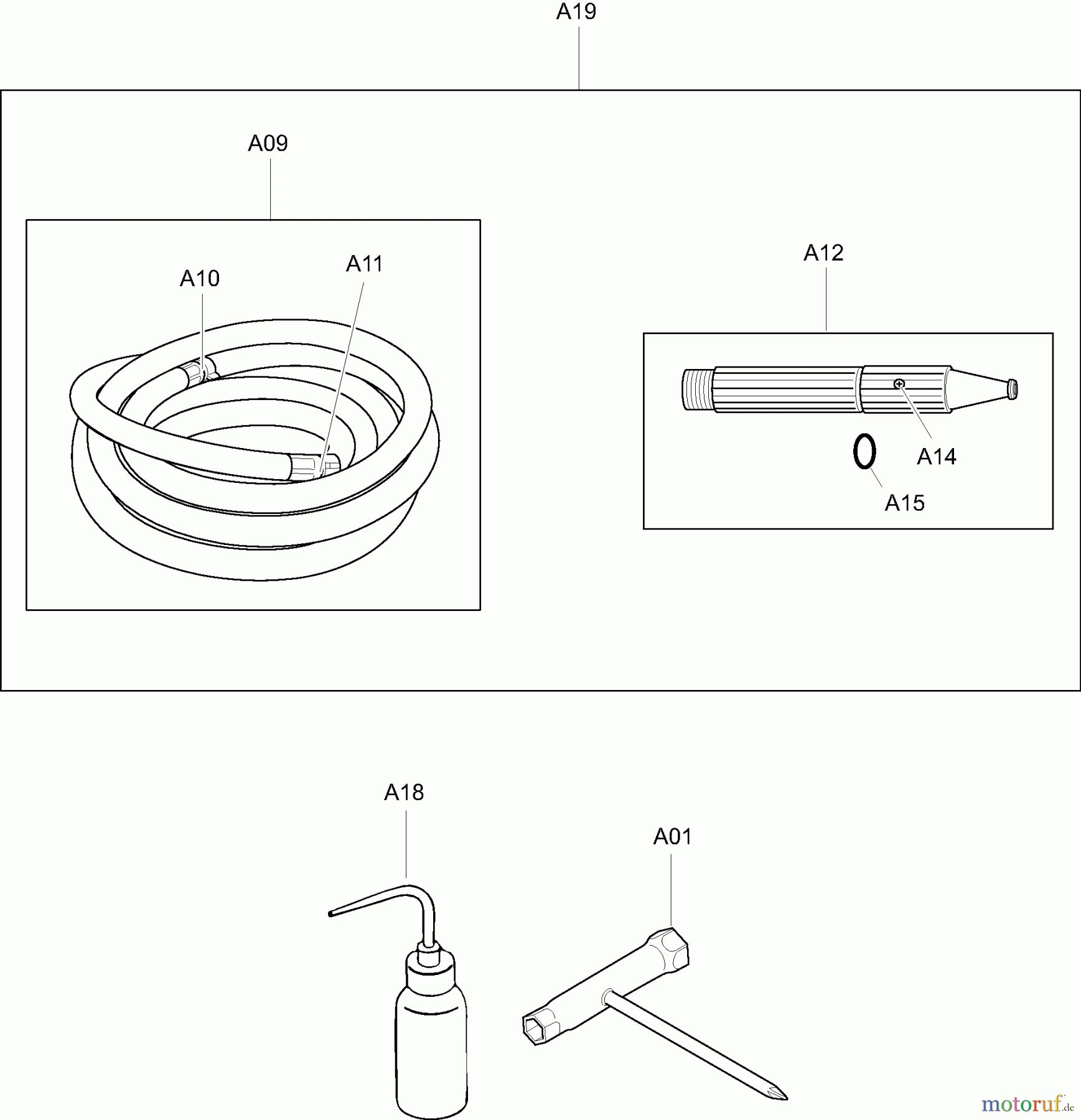  Dolmar Wasserpumpen Benzin MP3354( Z) 4  Zubehör