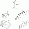 Dolmar Akku Kettensäge AS3731 Spareparts 2  AS-3731 Zubehör