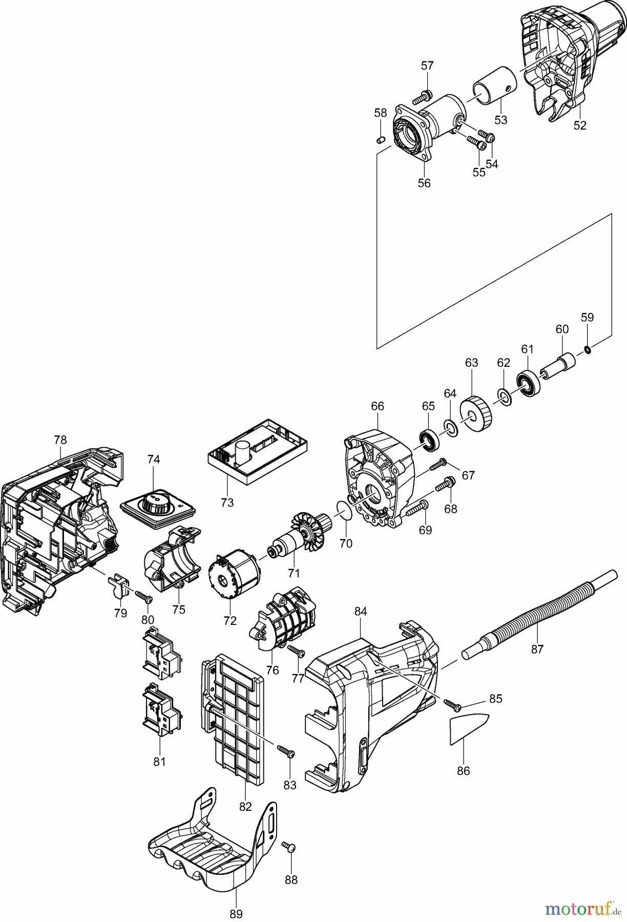  Dolmar Motorsensen & Trimmer Akku AT3724U 2  Motor