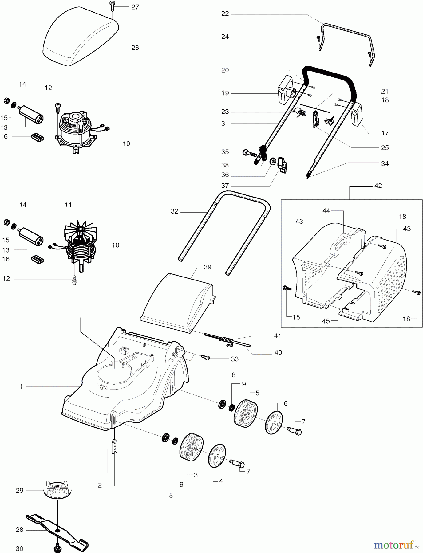  Dolmar Rasenmäher Elektro EM-3311 EM-3311 (2002) 1  EM-3311