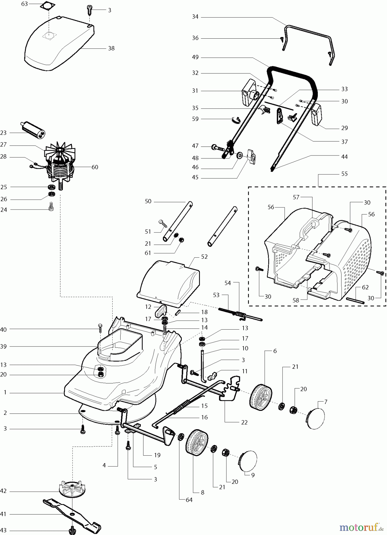  Dolmar Rasenmäher Elektro EM-4113 EM-4113 (2003) 3  EM-4113