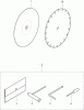 Dolmar Benzin PC-6214 Spareparts 8  Trennscheiben, Werkzeug