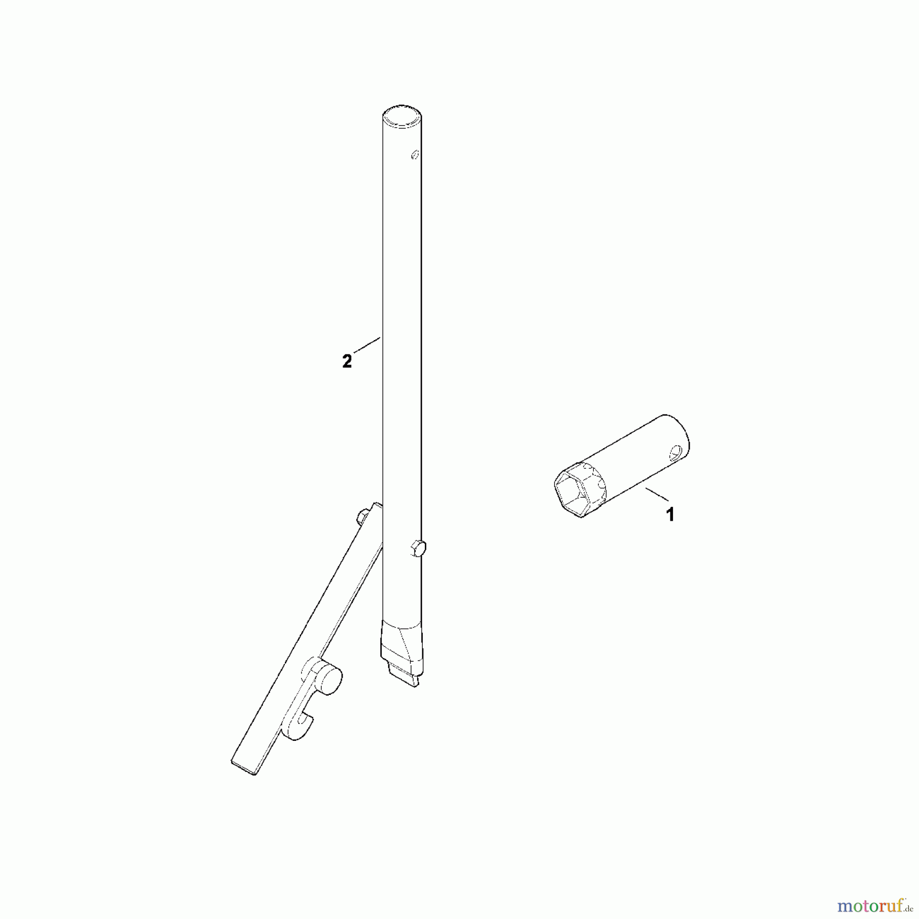  Viking Rasenmäher Benzinrasenmäher MB 650.0 VQ H - Werkzeuge