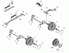 Viking Benzinrasenmäher MB 400, MB 400X, MB 400M Spareparts C - Fahrwerk