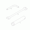 Viking Motorhacken HB 445.1 Spareparts H - Werkzeuge