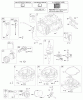 Viking B & S 12. . . 122672-0134-E1 Spareparts C - Nockenwelle, Kurbelwelle, Zylinder, Motors